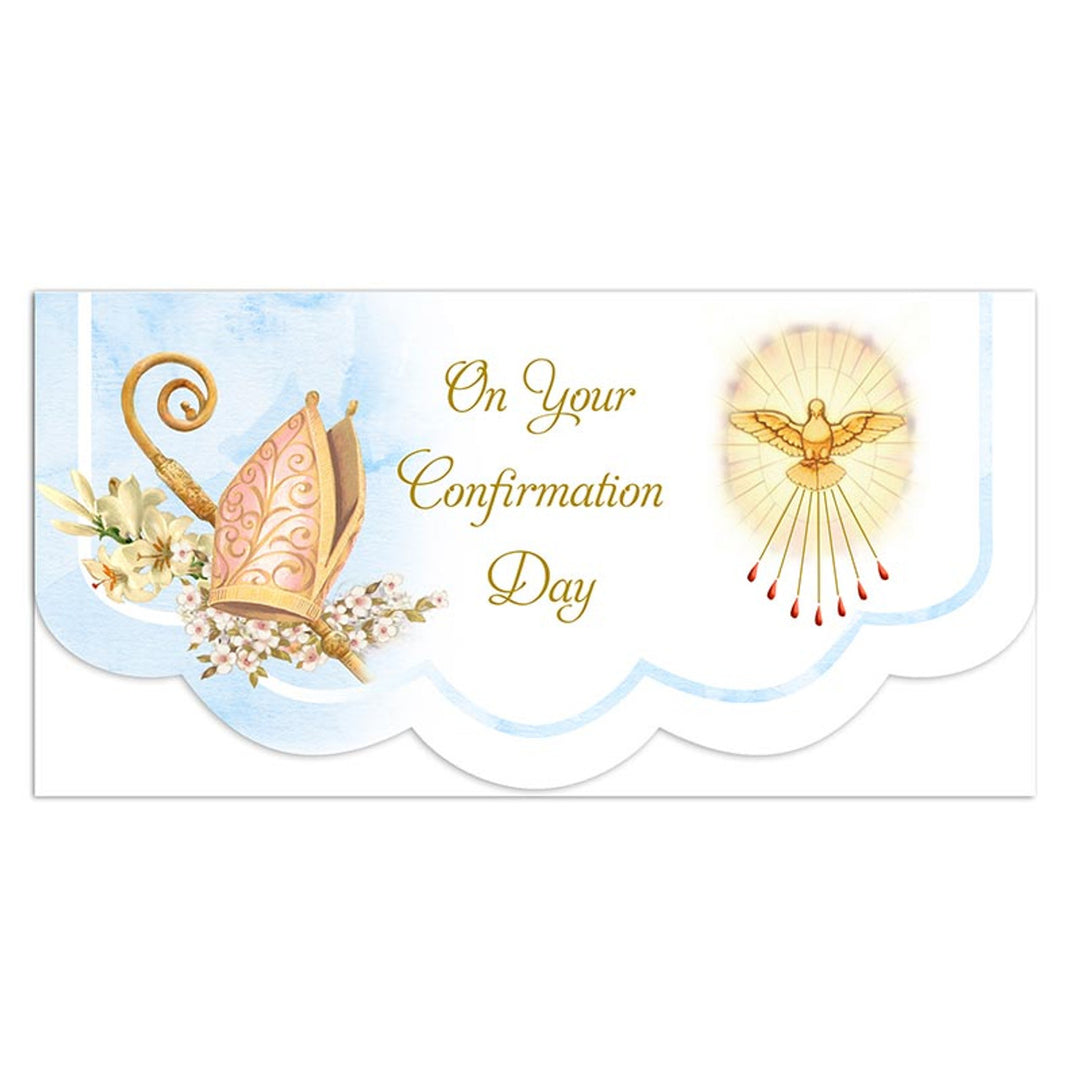 On Your Confirmation Day Money Holder Card