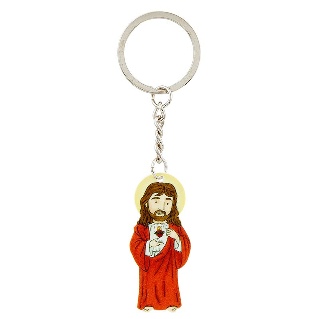 Sacred Heart Mini Saints Key Chain