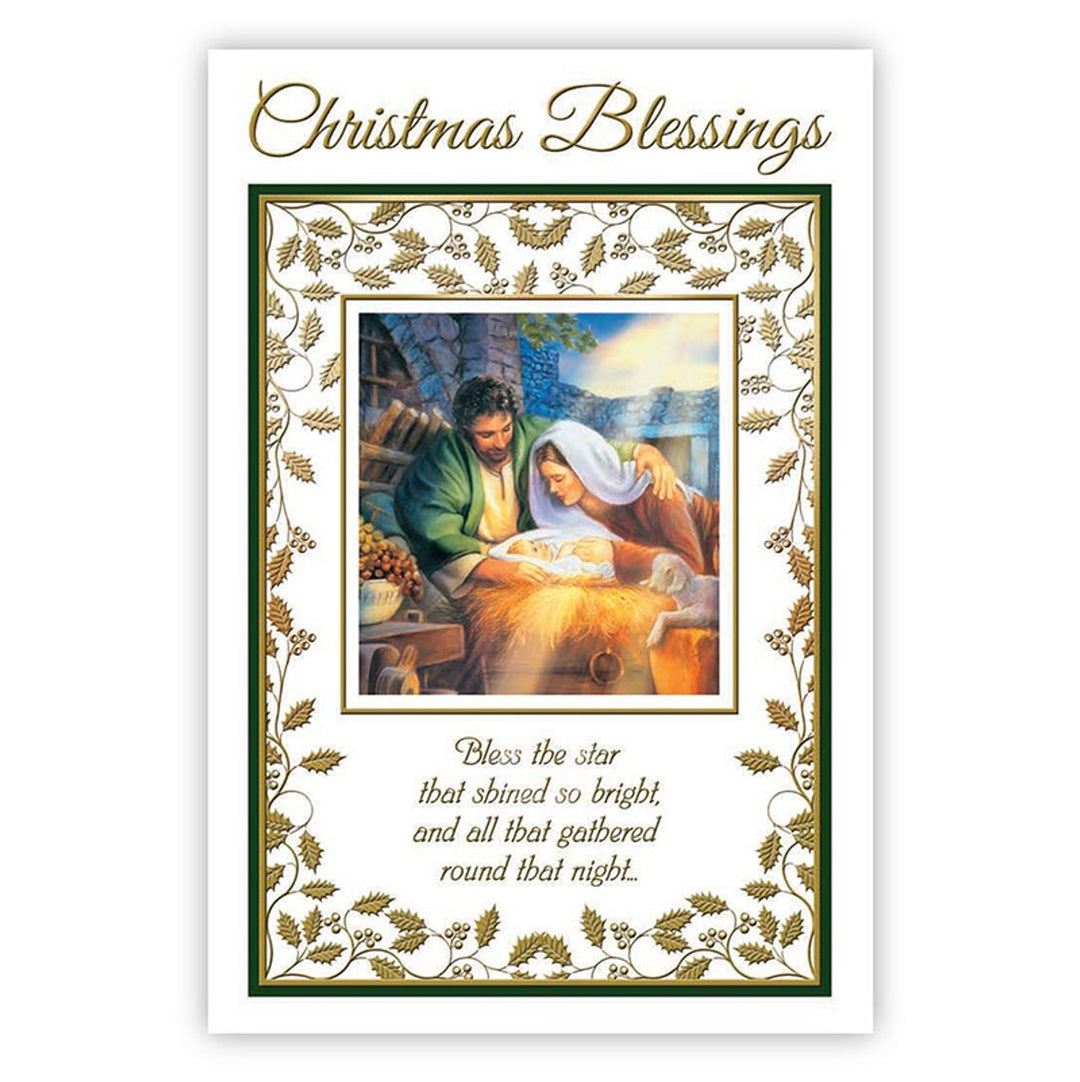 Christmas Blessing Box Card Set