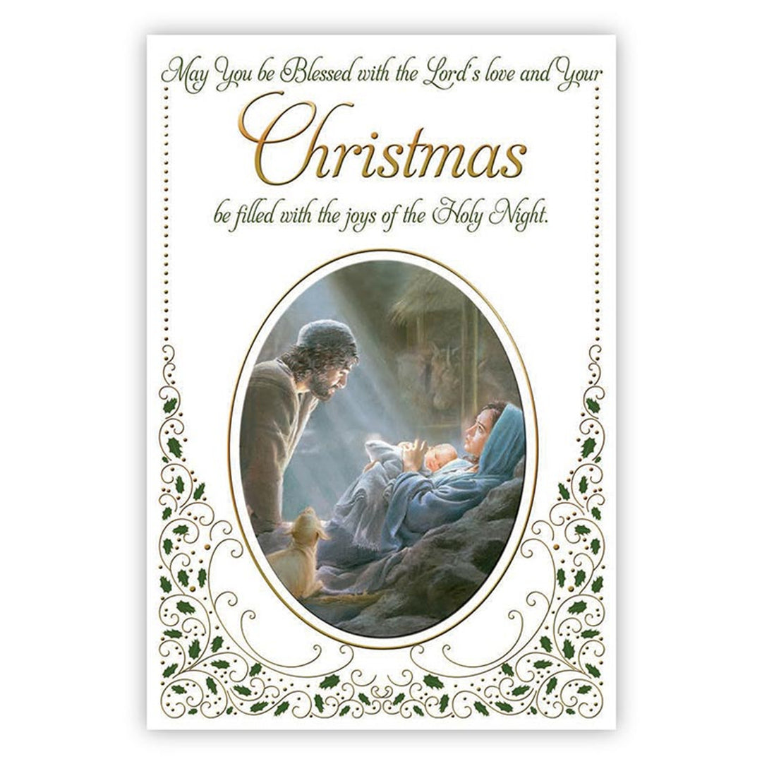 Christmas Blessing Box Card Set