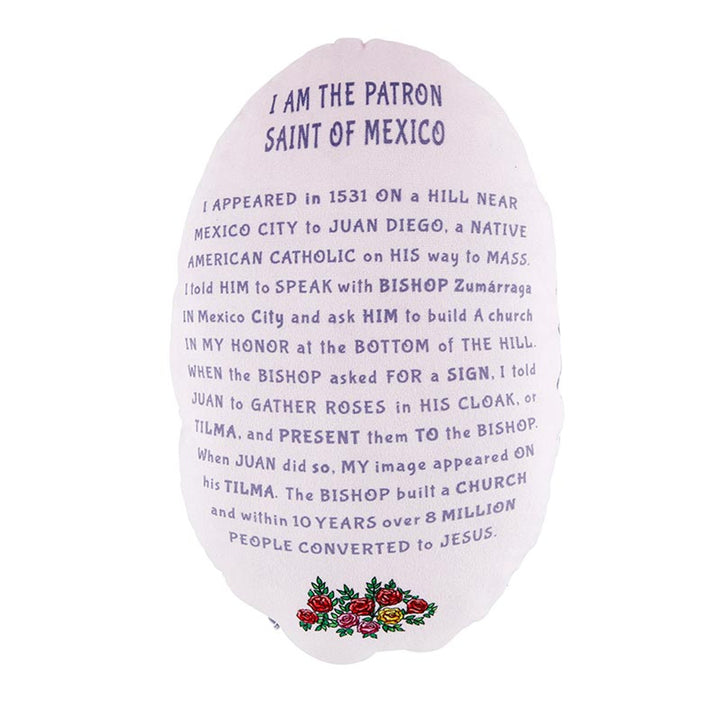 Our Lady of Guadalupe Mini Saints Plush