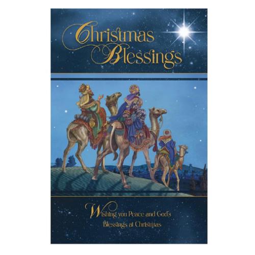 Christmas Blessing Three Wise Men Card