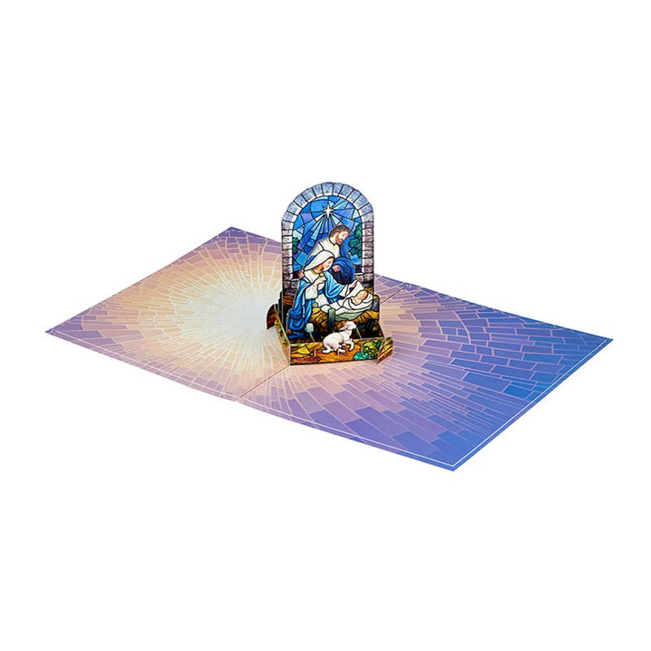 Holy Family Nativity Pop Up Card