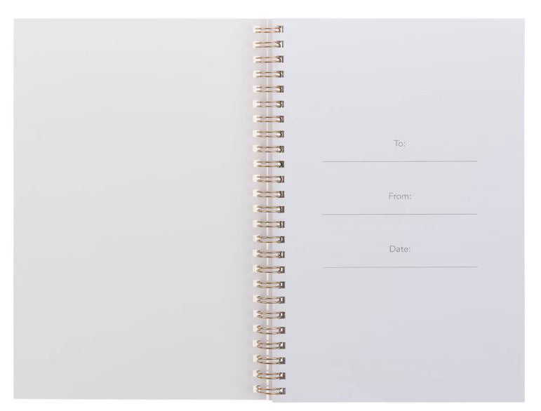 Amazing Grace PVC Cover Spiral Notebook - Isaiah 53:3