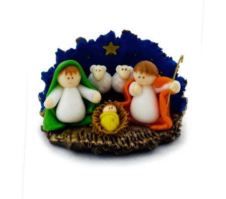 1" Handmade Mini Nativity - Cielo