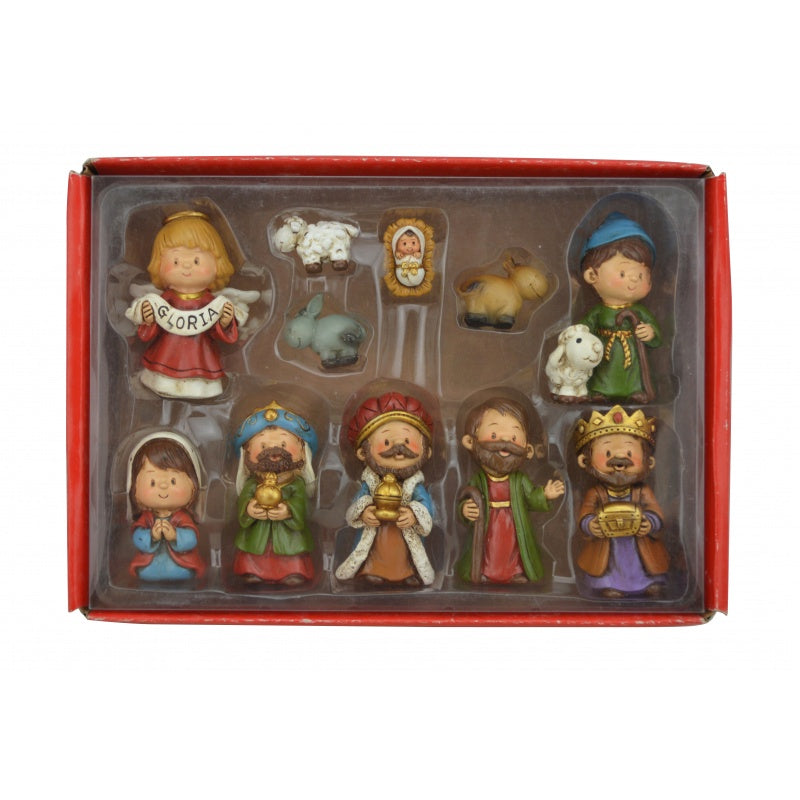 11 Piece Children's Nativity Set