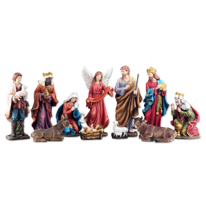 12 Piece 18" Resin Nativity