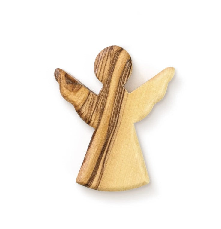 2.5" Olive Wood Comfort Angel