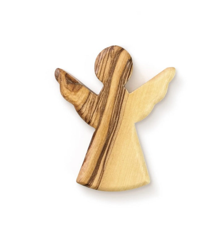 2.5" Olive Wood Comfort Angel