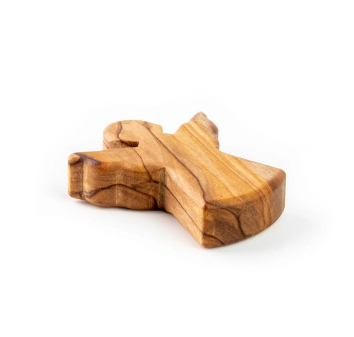 2.5" Olive Wood Comfort Angel
