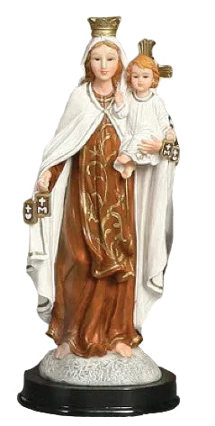 12" Our Lady of Mount Carmel Statue