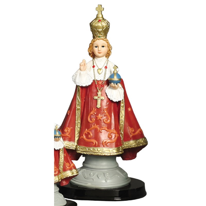12" Infant of Prague with Wooden Base