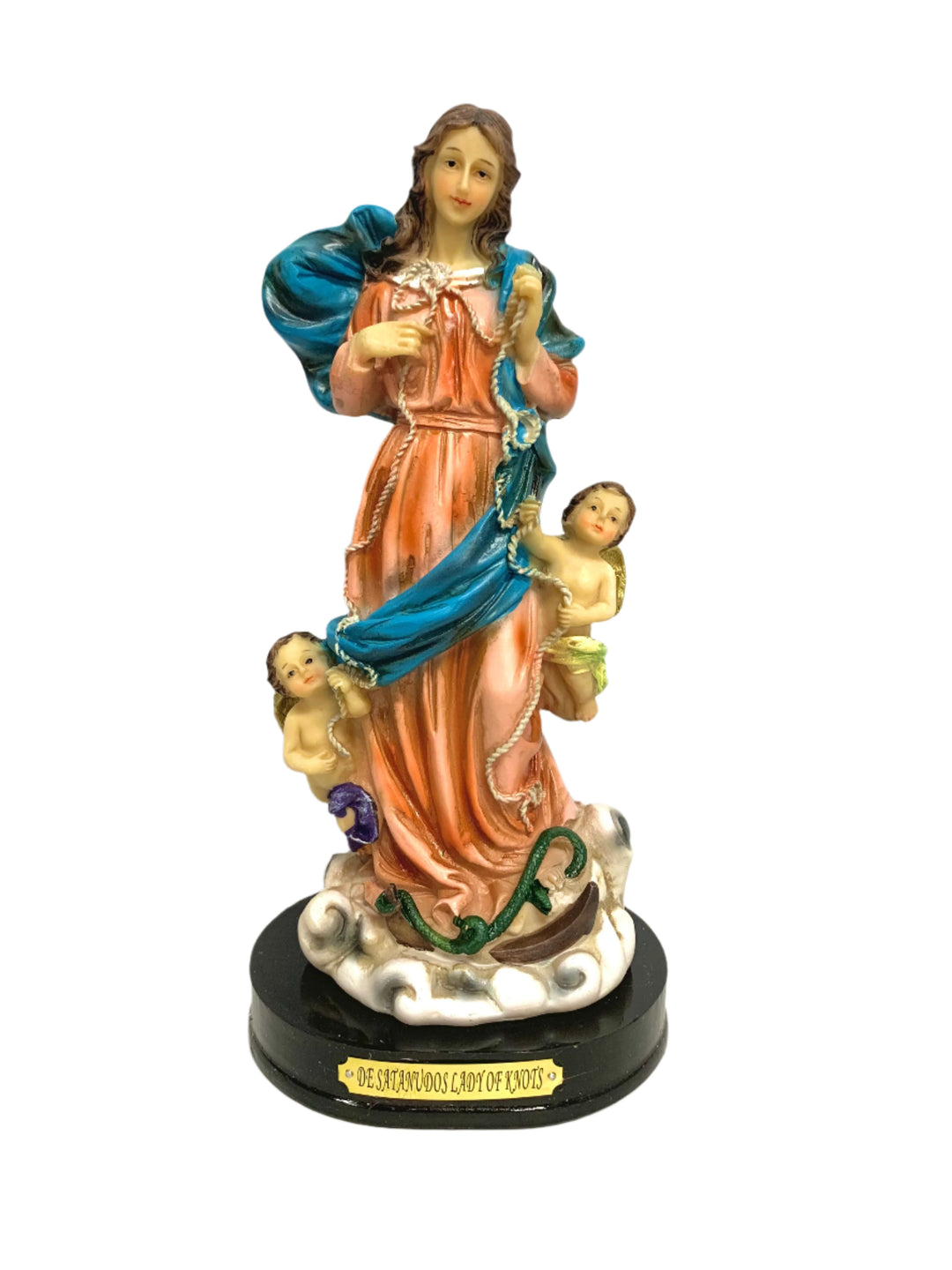 8" Our Lady Undoer of Knots Statue