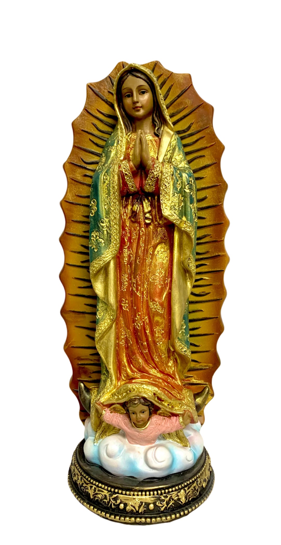 12" Our Lady of Guadalupe Statue