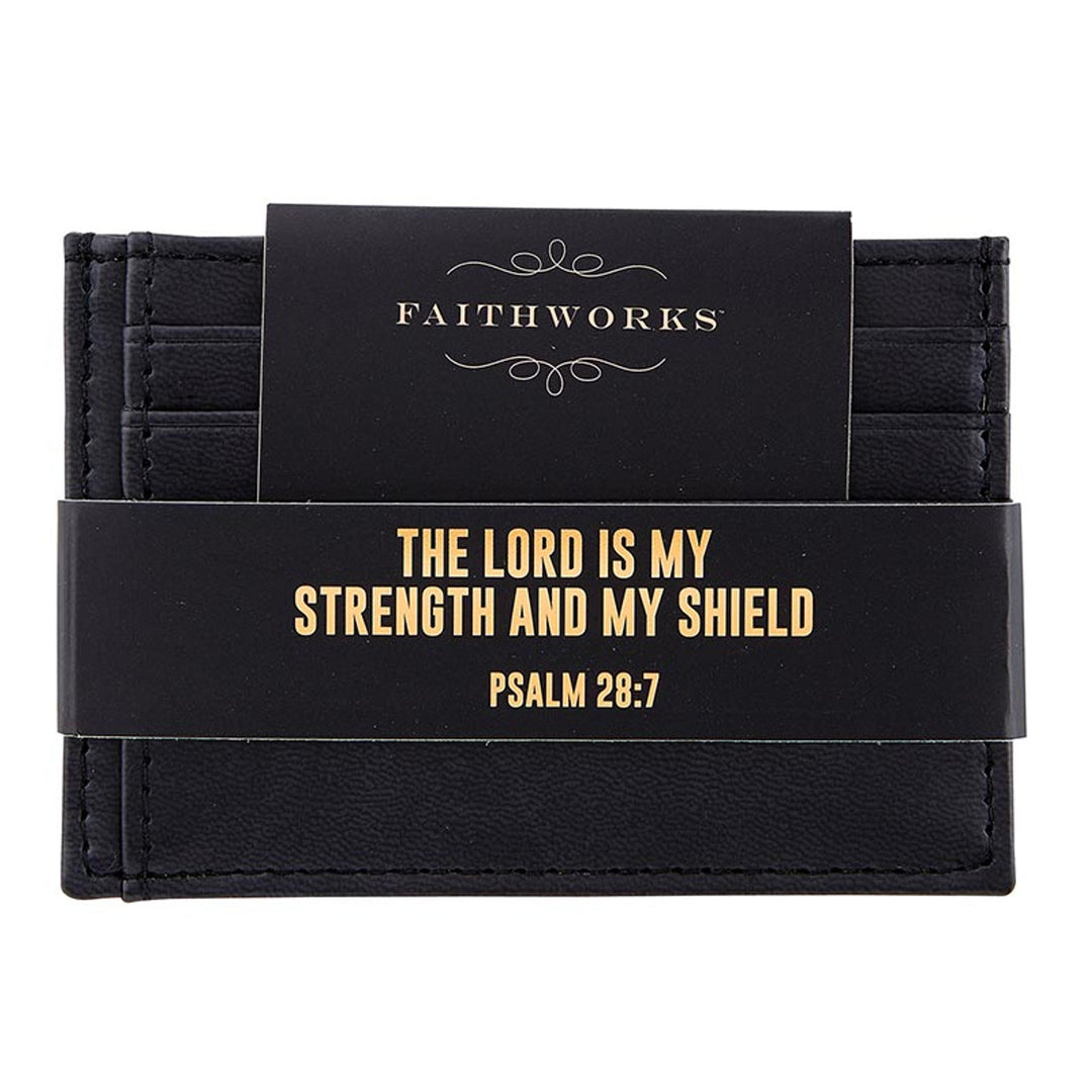 Card Holder - Strength and Shield