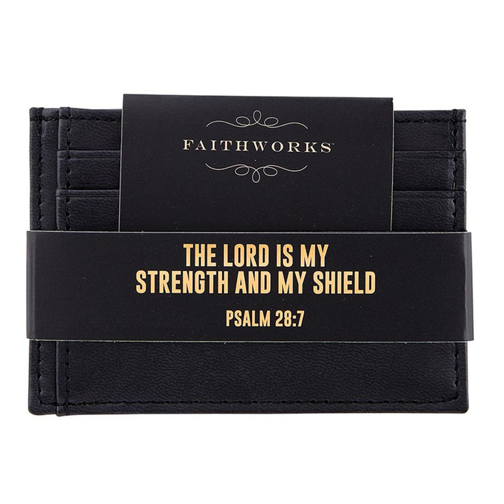 Card Holder - Strength and Shield