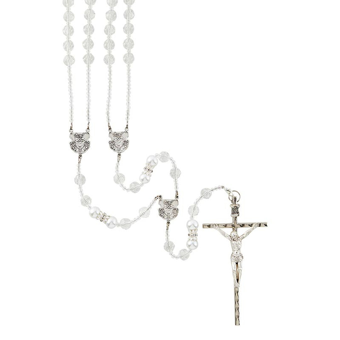 33" Pearl Lasso Rosary