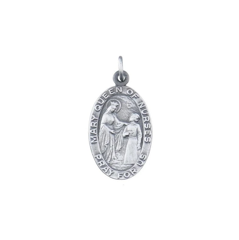 "God Bless Nurses" Medal & Prayer Card Set