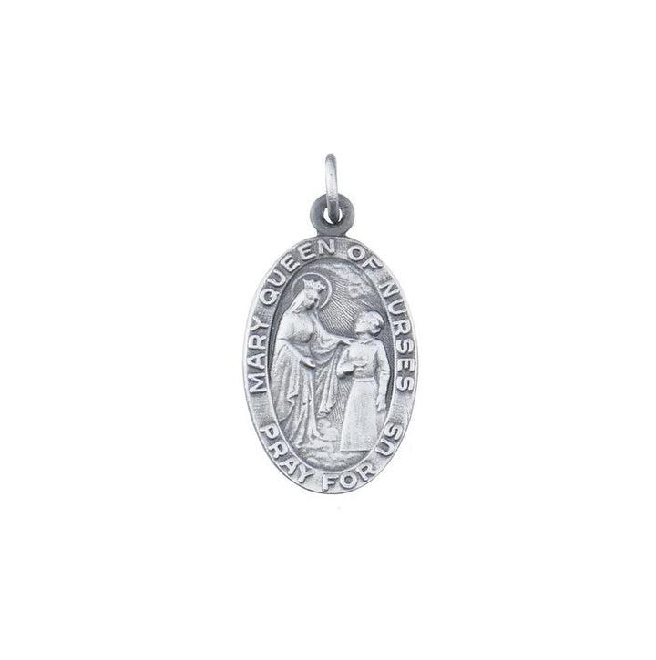 "God Bless Nurses" Medal & Prayer Card Set