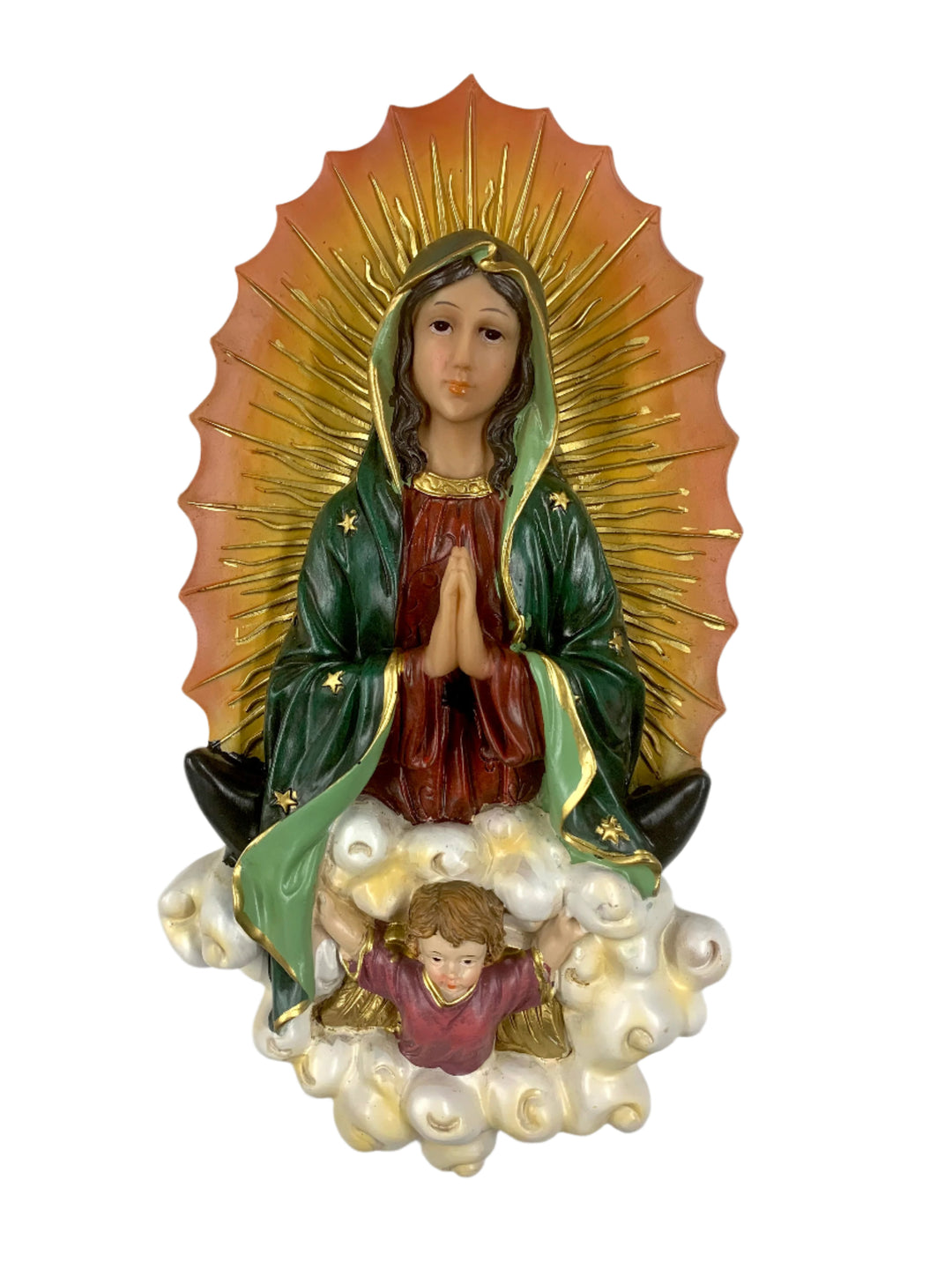 12" Guadalupe Wall Plaque