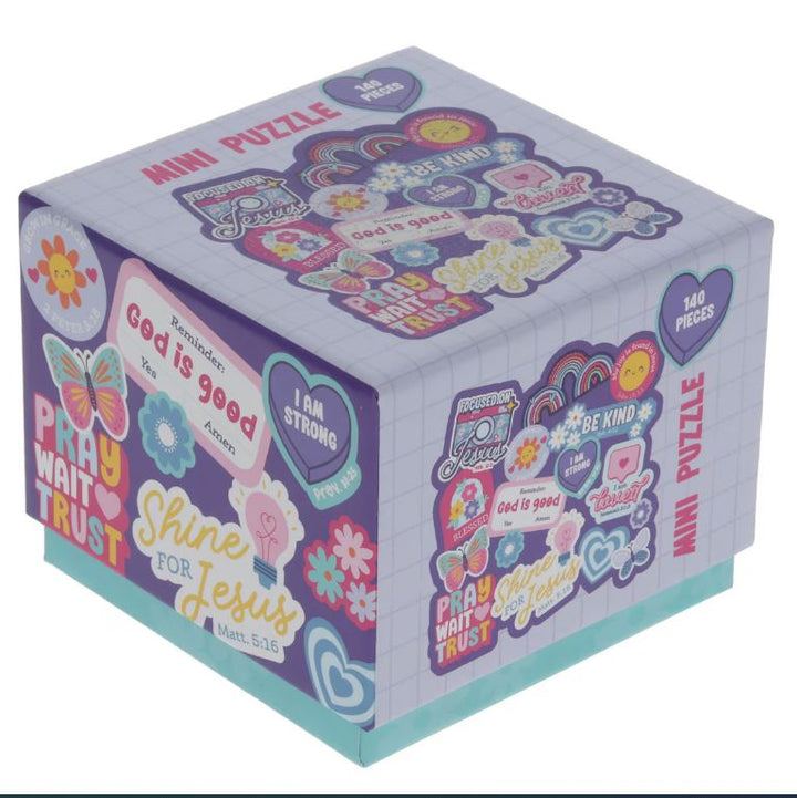 Shine for Jesus Stickers 140-piece Puzzle - Matthew 5:16