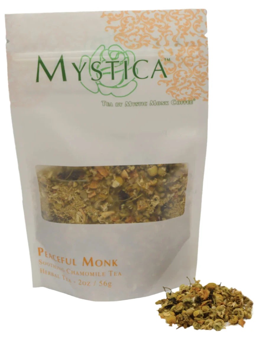 Mystic Monk Mystica Peaceful Monk Tea - 2oz Bag