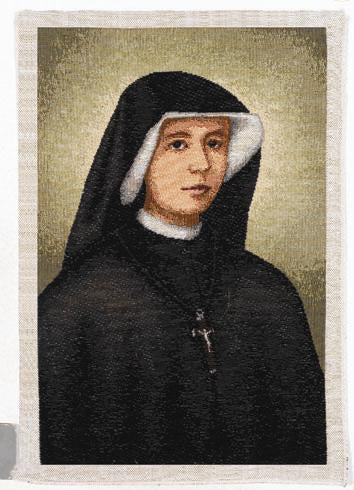 Saint Faustina Framed Tapestry