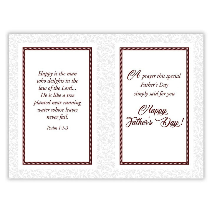 General Father's Day Card - Red