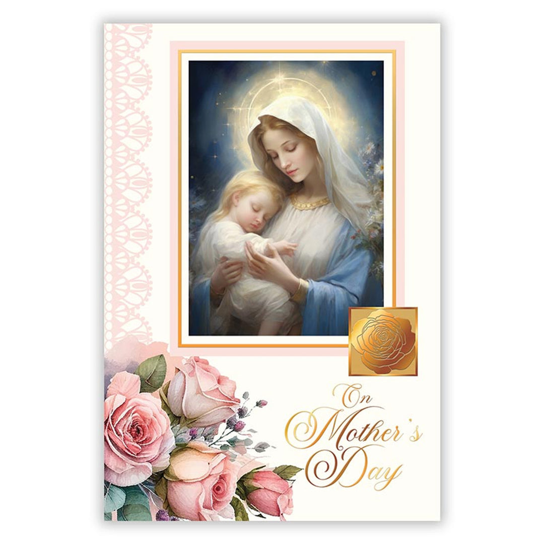 On Mother's Day Card - Light Pink
