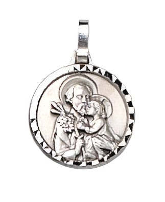 18" Silver St. Joseph Medal