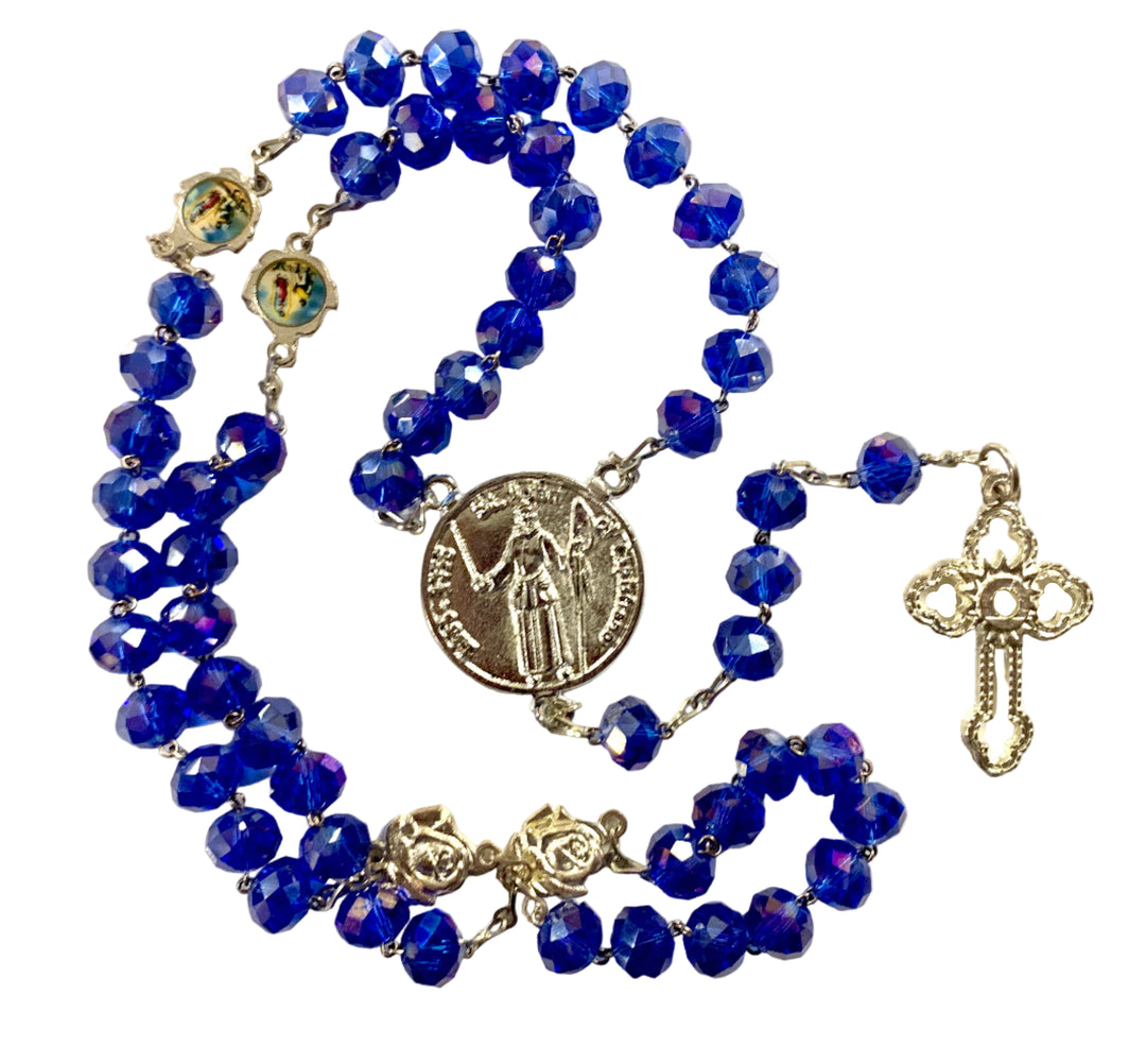 10mm Crystal San Juan Capistrano Mission Rosary