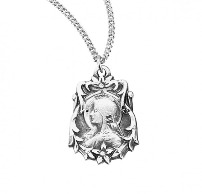 Our Lady of Sorrows Sterling Silver Medal