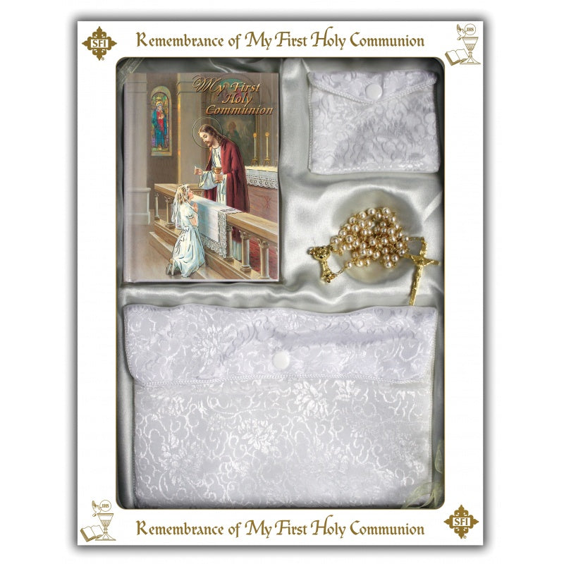 Remembrance of My First Holy Communion Set - Girl