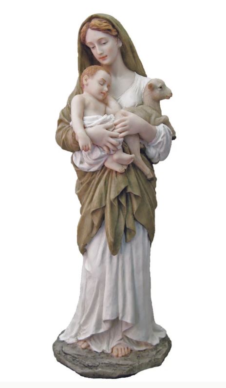 11.75" L' Innocence Hand Painted Statue