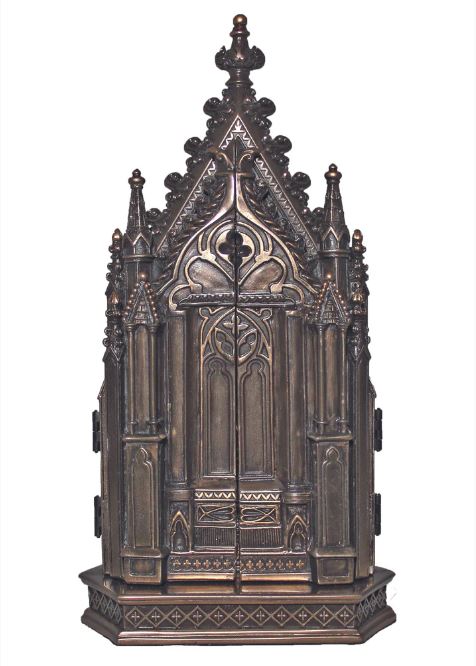 7.25" Bronze Calvary Triptych