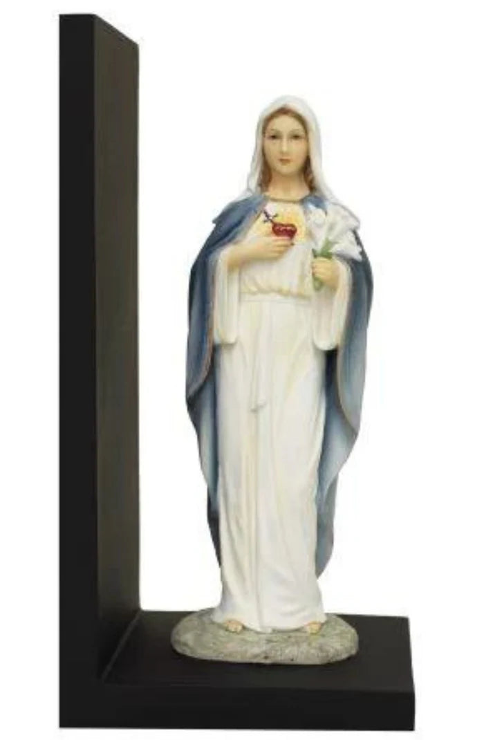 9" Immaculate Heart of Mary Bookend