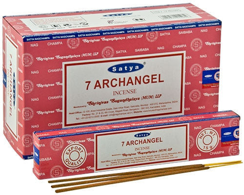 7 Archangels Satya 12 Stick Incense Pack