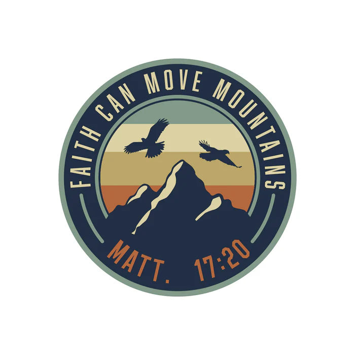 Move Mountains Sticker