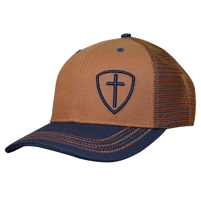 Men's Blue Cross Shield Cap