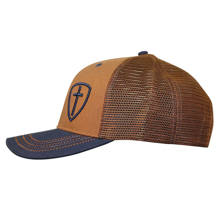Men's Blue Cross Shield Cap