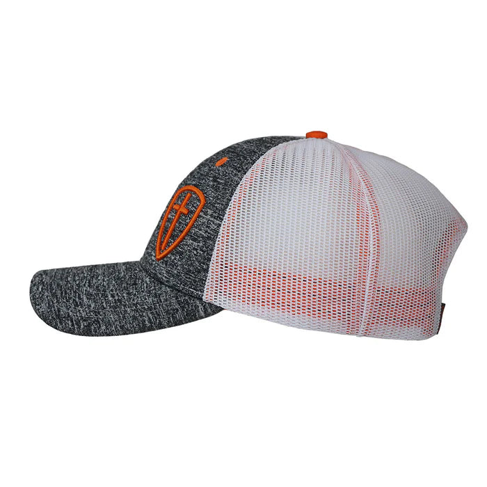 Men's Gray Cross Shield Cap