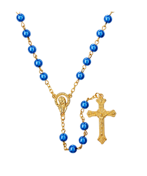 5mm Pearls of Faith Mini Rosaries in a Bottle Display