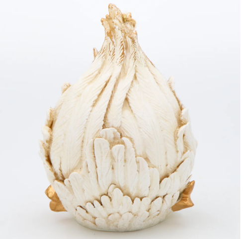 4.5" Glitterdome Baby Jesus in Angel Wings Ornament