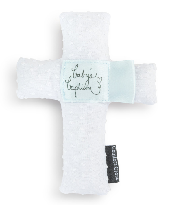 6" Comfort Cross - Baptism Blue