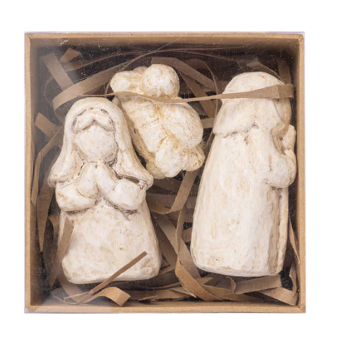 3"Mini Holy Family in Box