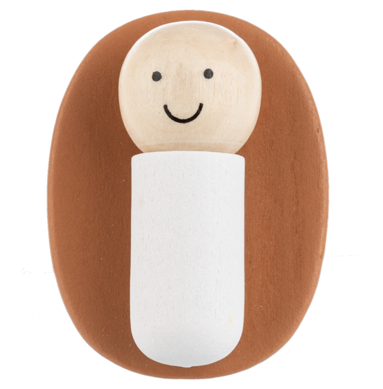 Wooden Nativity Scene Play Set (6 piece set)