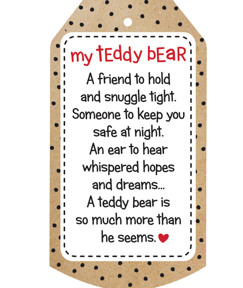 13" Peppermint Twist Teddy