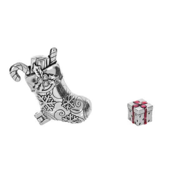 Stocking Surprise Charms in a Basket