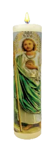 3.5" St. Jude Cirio Candle