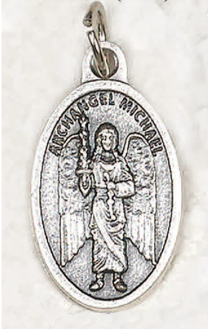1" Archangel Michael Pray for Us Medal